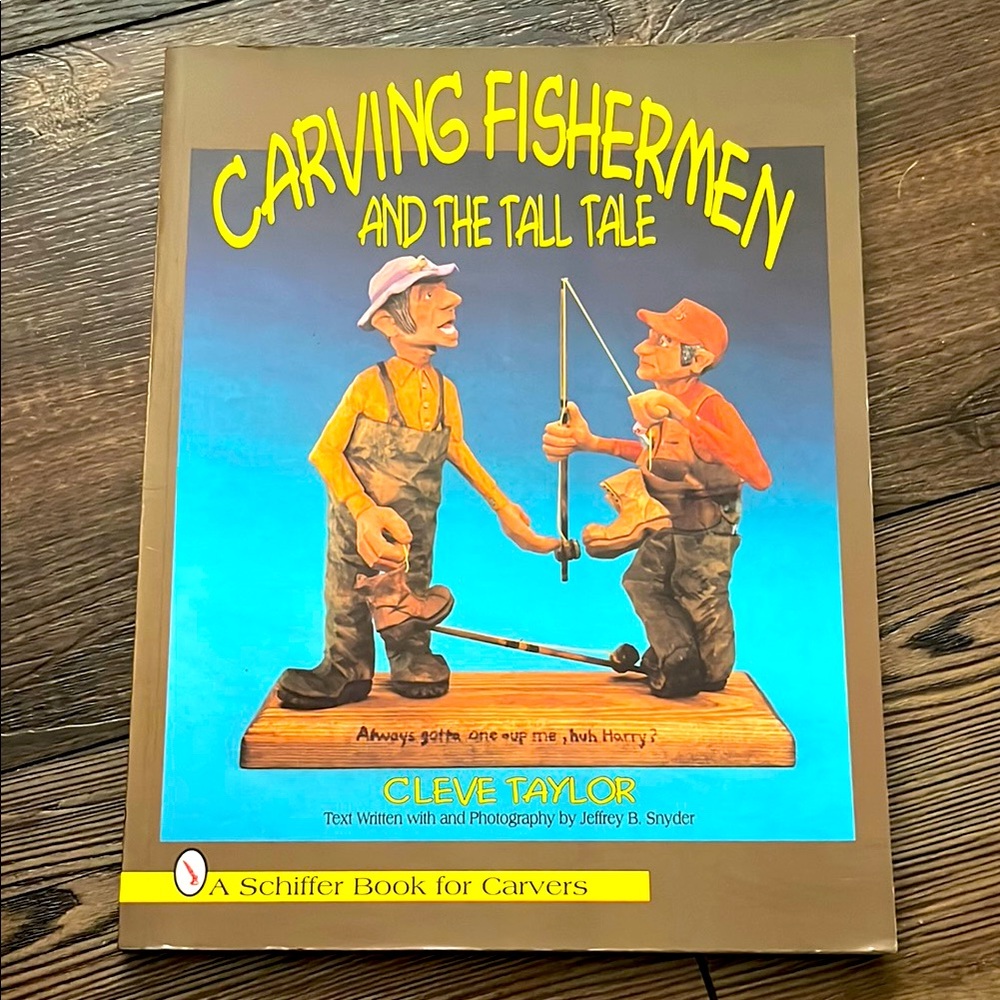 Carving Fishermen and the Tall Tale Book EXC